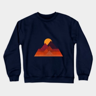 Sunset in desert 1 Crewneck Sweatshirt